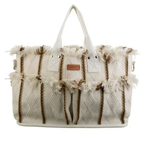 Like New Love Benetton Fringe Tote